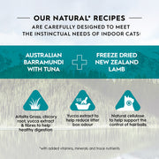 TRILOGY™ AUSTRALIAN BARRAMUNDI WITH PACIFIC ISLAND TUNA + NEW ZEALAND LAMB