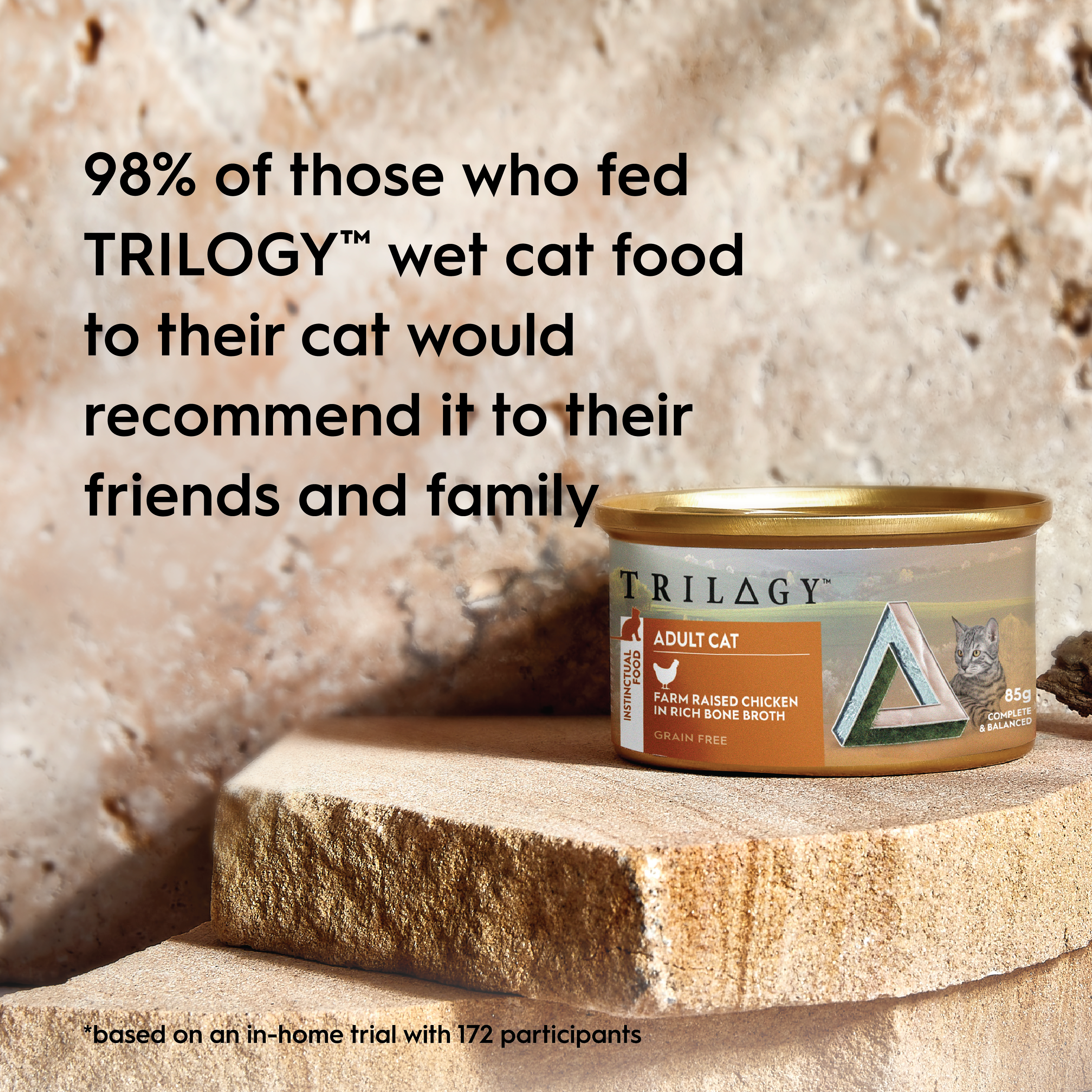 TRILOGY™ ADULT HYDRATING PROTEIN MOUSSE WILD CAUGHT MACKEREL 85G